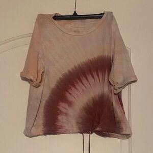 American Eagle scrunch waist crop top - XL